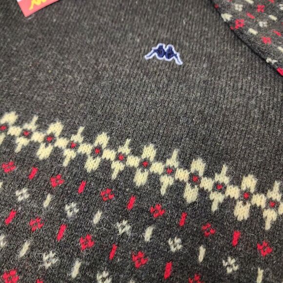 Vintage 70s Robe Di Kappa Shetland Wool Sweater Fair Isle New Deadstock Rare - Picture 9 of 15